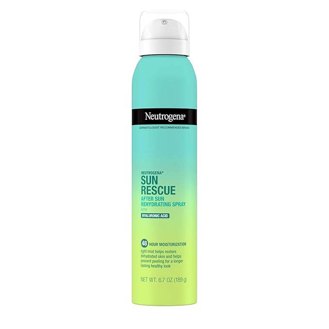Neutrogena - Sun Rescue After Sun Rehydrating Spray with Hyaluronic Acid, Vegan - 189g