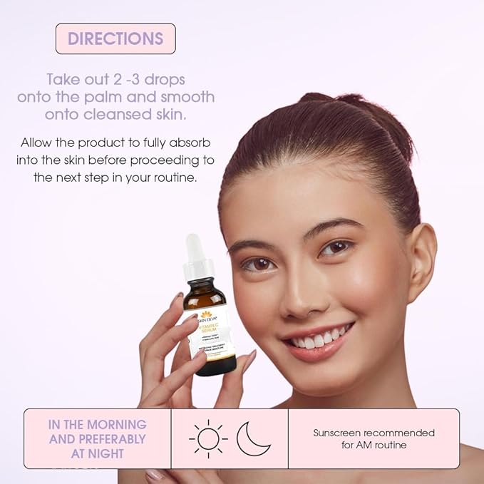 Skin Deva 20% Vitamin C Serum with Vitamin E Brighten & Protect