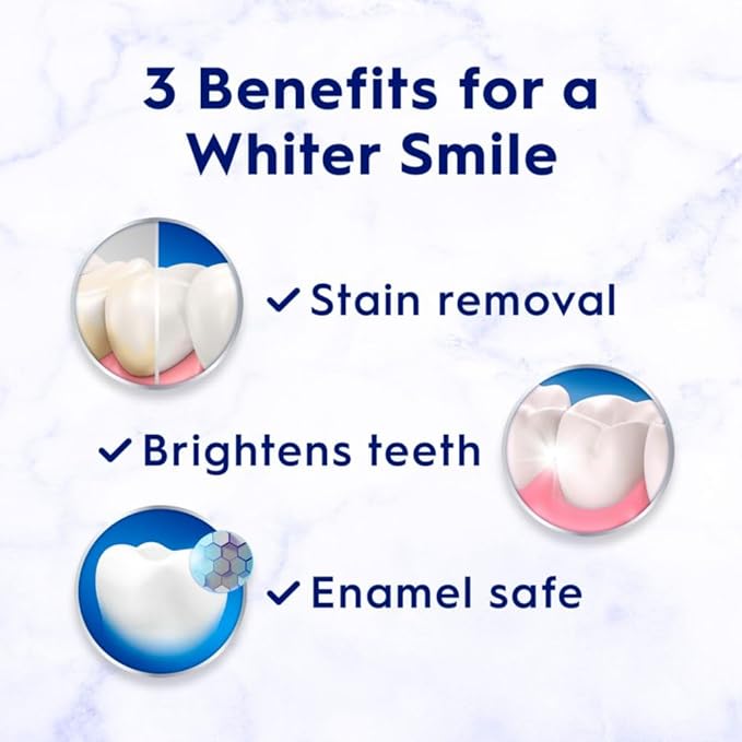 Crest 3D White Advanced Charcoal Teeth Whitening Toothpaste - 3 stuks