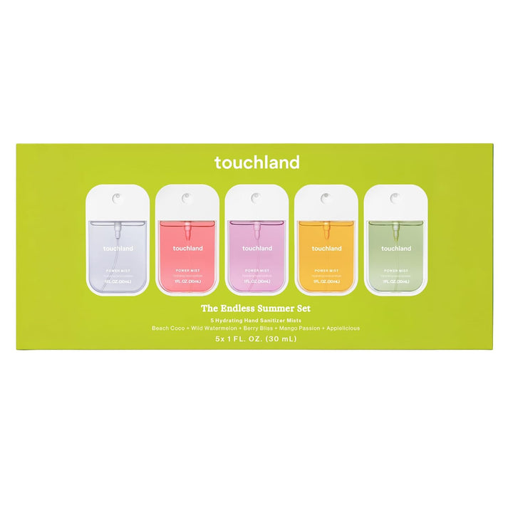 Touchland The Endless Summer Power Mist Hand Sanitizer Set