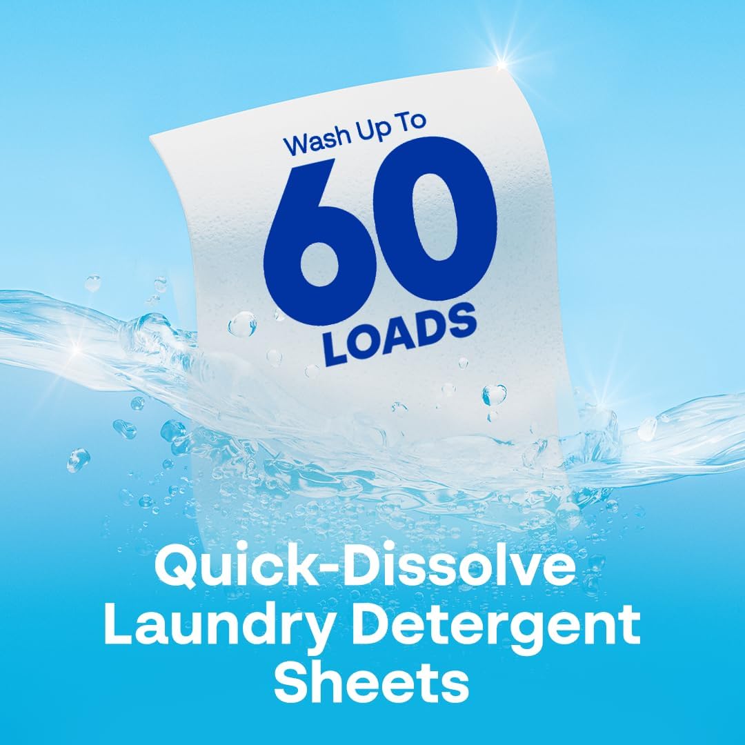 Earth Breeze Laundry Detergent Sheets Fragrance Free