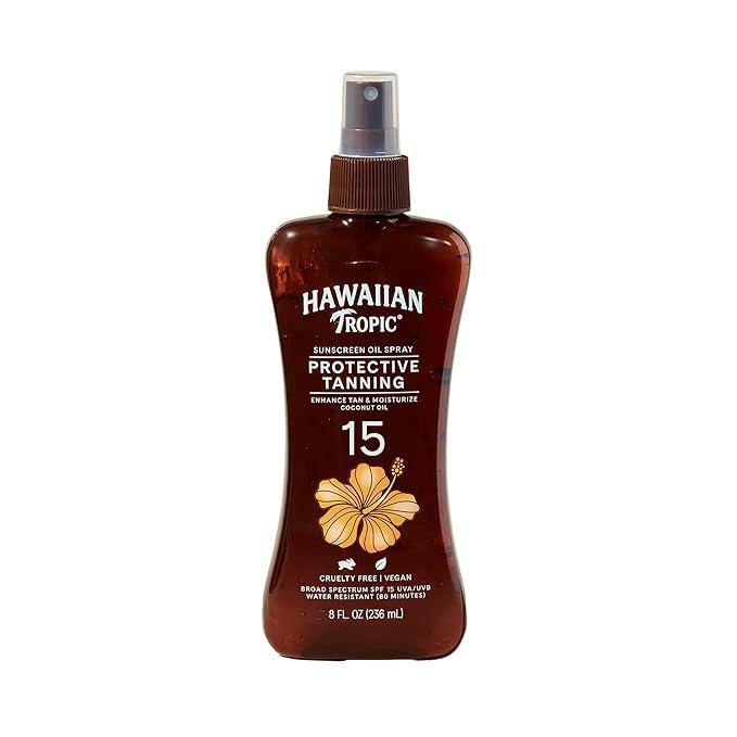 Hawaiian Tropic Protective Tanning Oil Spray SPF 15