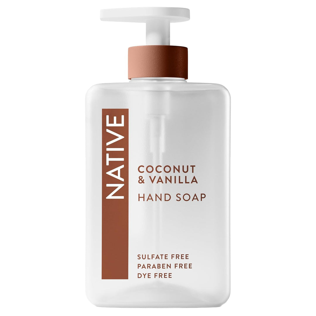 Native Liquid Hand Soap with Plant-Based Cleansers
