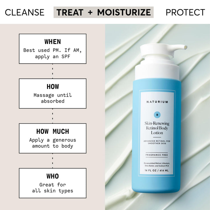 Naturium Huidvernieuwende Retinol Body Lotion - 414ml