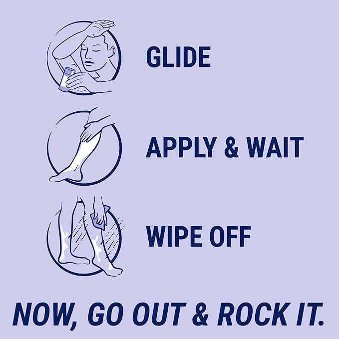 Nair - Glide On-haarverwijderingscrème, arm-, been- en bikinihaarverwijderaar - 93 g 