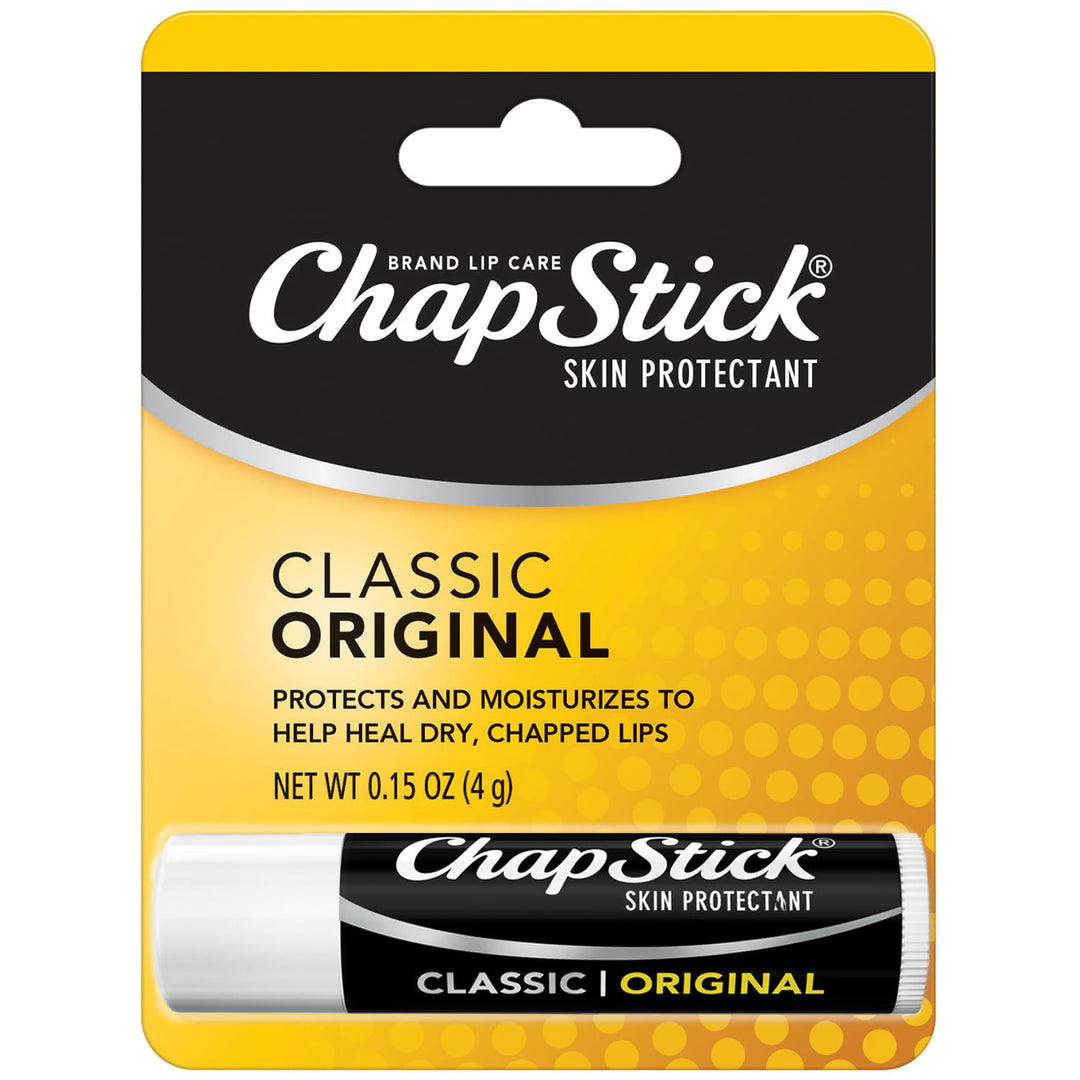 ChapStick Classic Original Lip Balm for Dry & Chapped Lips