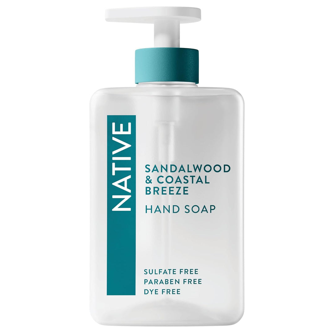 Native Liquid Hand Soap with Plant-Based Cleansers