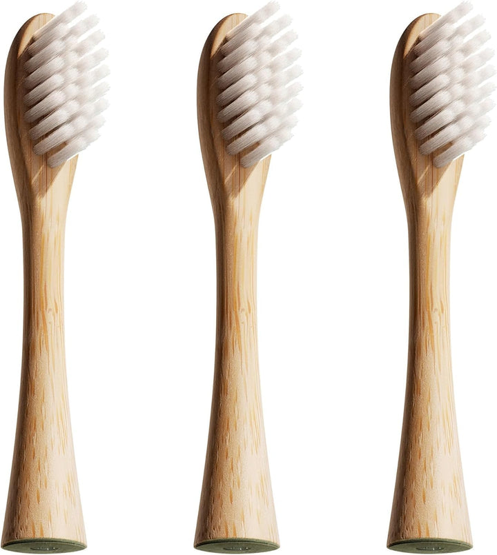 Lumineux Bamboo Replacement Heads 3 Pack