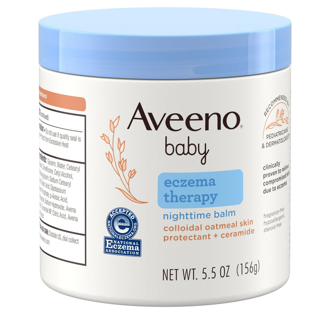 Aveeno - Baby - Eczeemtherapie Nachtelijke Lichaamsbalsem - Hypoallergeen