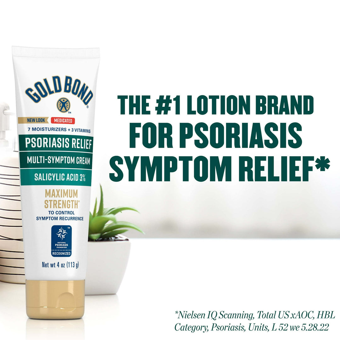 Gold Bond - Crème multi-symptômes pour le soulagement du psoriasis - 113 g
