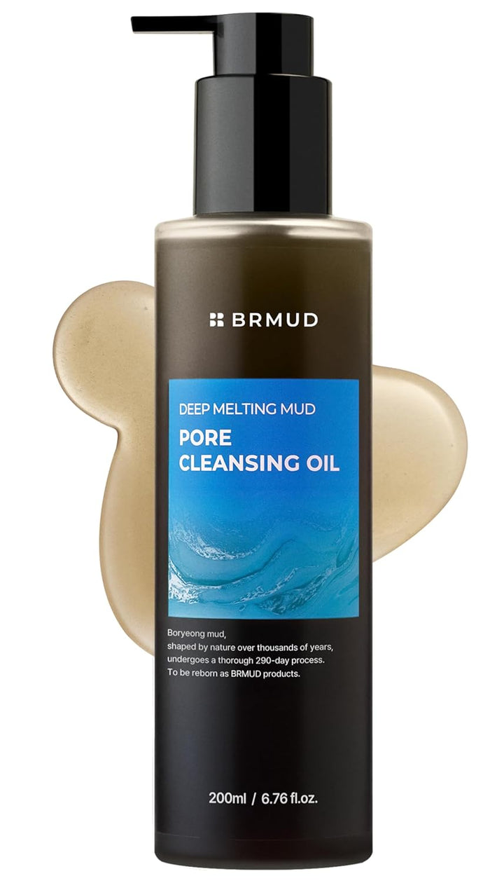 BRMUD Deep Melting Mud Pore Cleansing Oil Vegan Korean Skincare