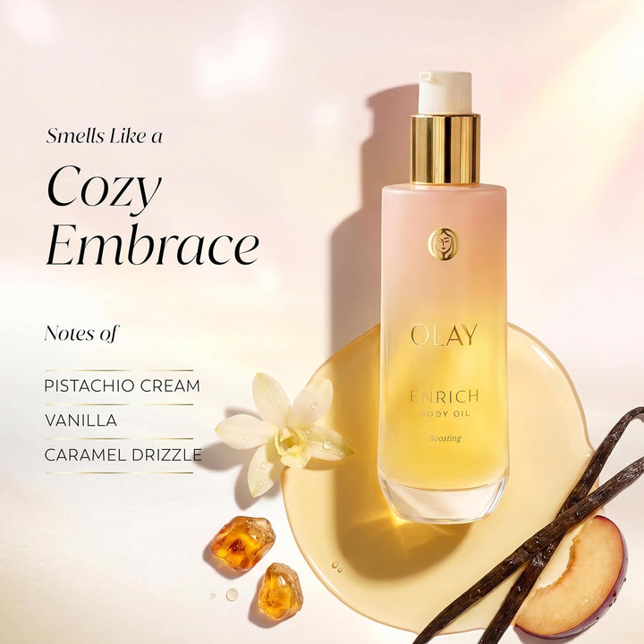 Olay Enrich Boosting Body Oil with Argan Oil & Collagen Peptide
