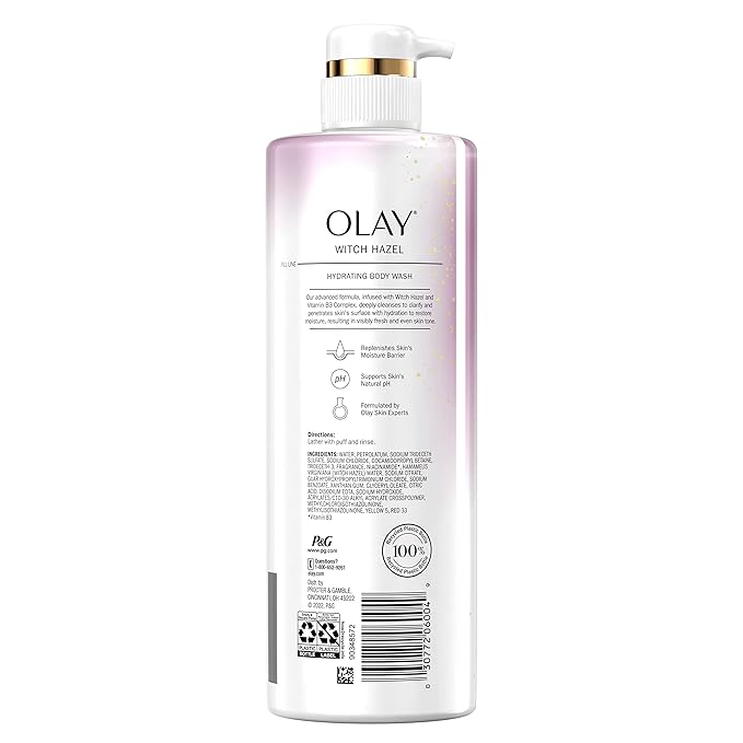 Olay - Moisturizing Body Wash - Witch Hazel - 591ml
