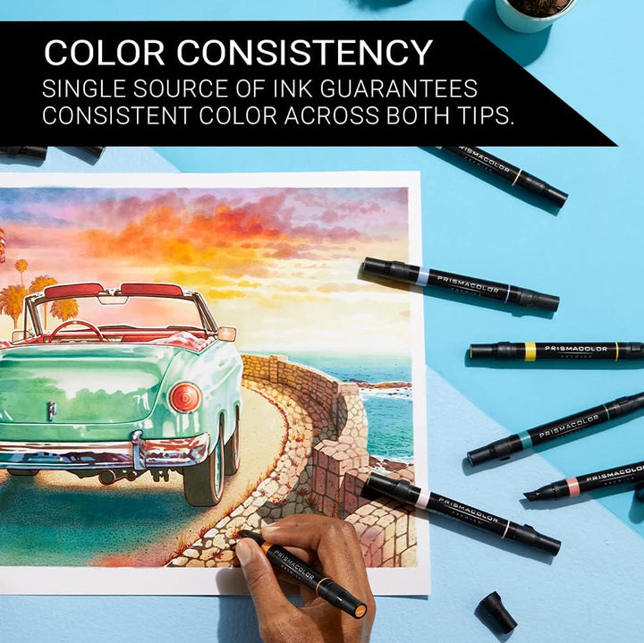 Prismacolor Premier Double-Ended Art Markers 72 Count
