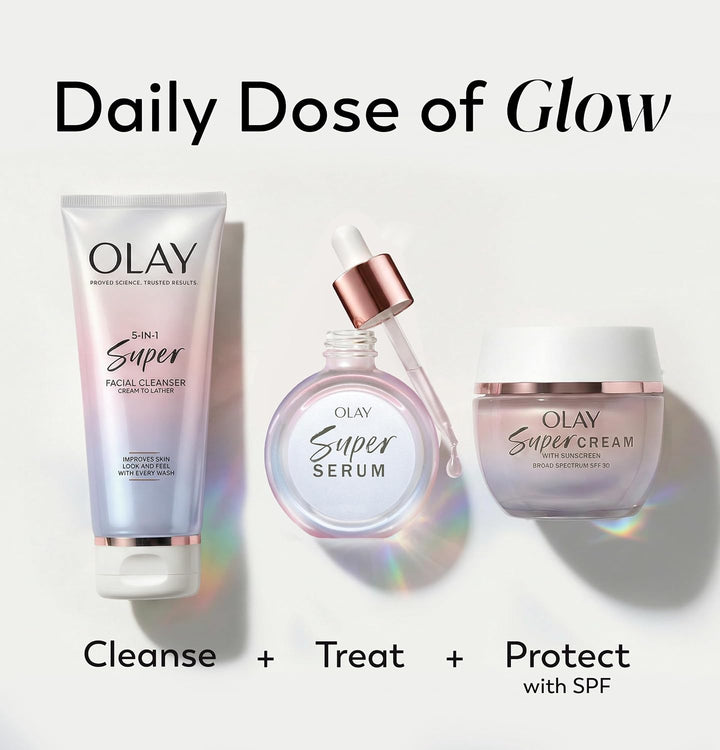Olay Super Facial Cleanser Deep Clean & Hydrating Face Wash