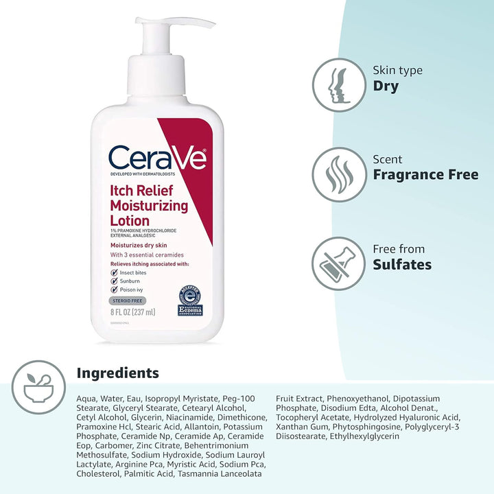 CeraVe Anti-jeuk hydraterende lotion - 237 ml