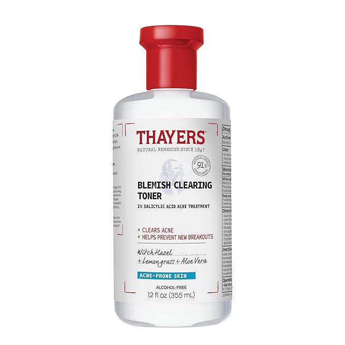Thayers - Blemish Clearing Salicylic Acid Toner, Acne Treatment - 355ml