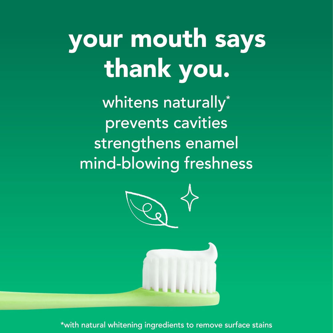 hello Naturally Whitening Fluoride Toothpaste 3-Pack