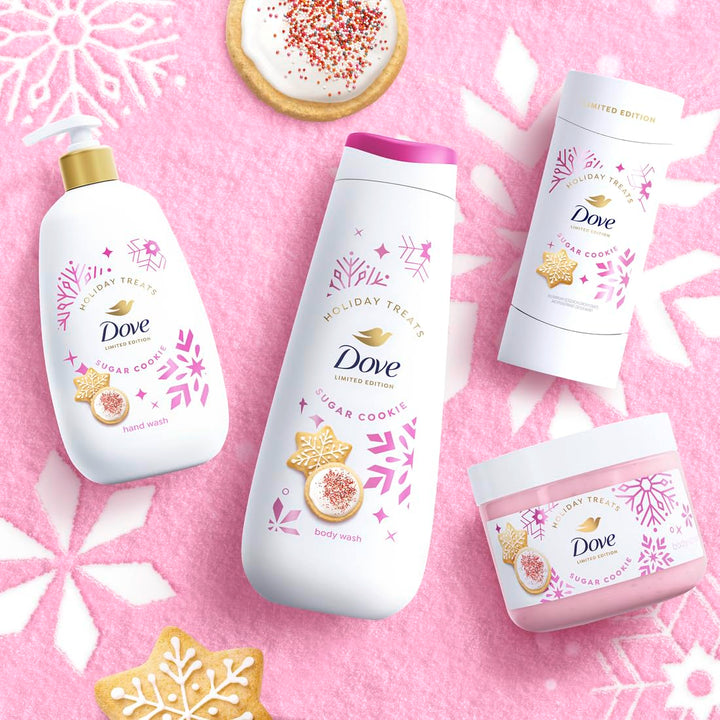 Dove Holiday Treats Sugar Cookie Sprinkle 3-Piece Body Care Set
