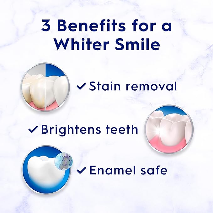 Crest 3D - White Arctic Fresh Teeth Whitening Tandpasta - 3 stuks