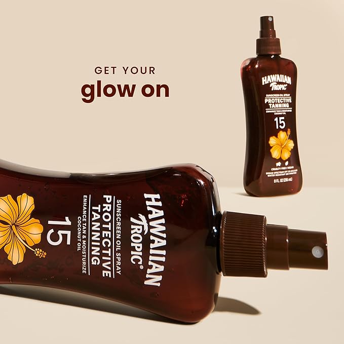 Hawaiian Tropic Protective Tanning Oil Spray SPF 15