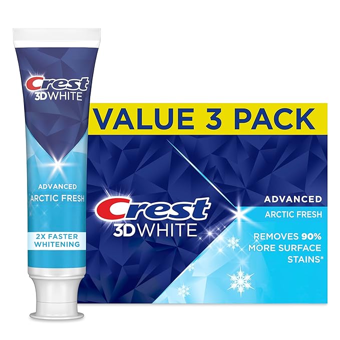 Crest 3D - White Arctic Fresh Teeth Whitening Tandpasta - 3 stuks