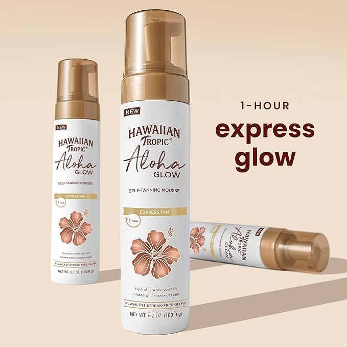 Hawaiian Tropic Aloha Glow Self Tanning Mousse