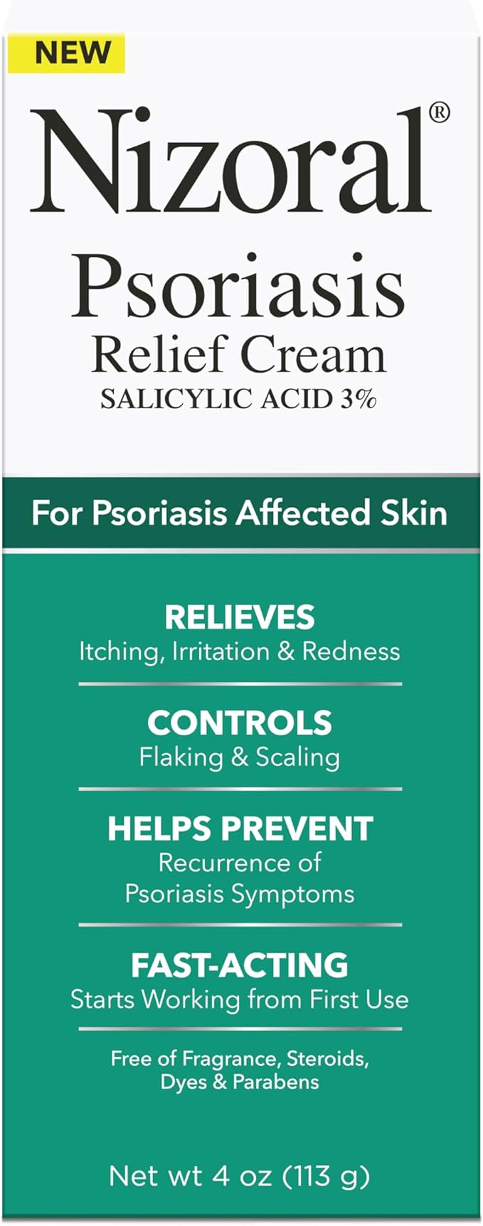 Nizoral - Psoriasis Verlichting Crème - 118ml
