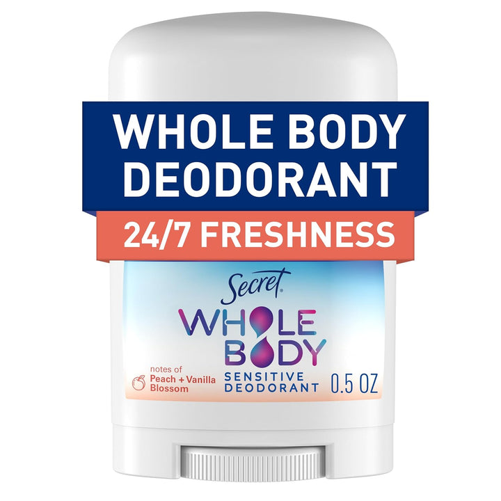 Secret Whole Body Deodorant Stick Peach & Vanilla