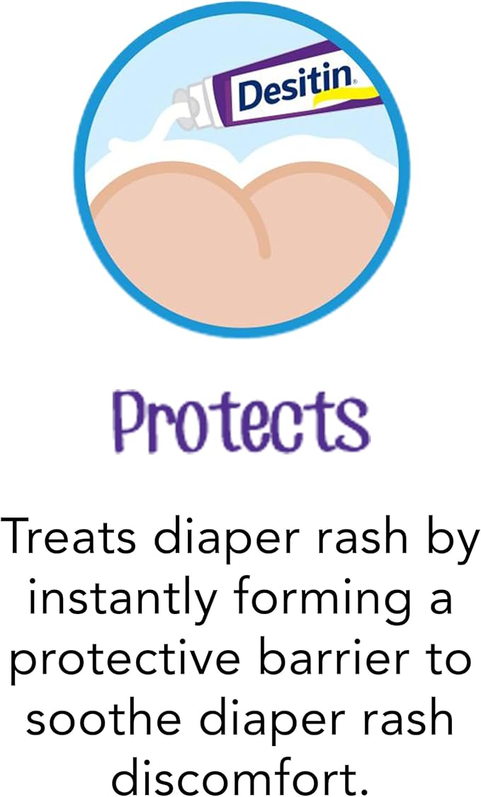 Desitin - Maximum Strength Baby Diaper Rash Cream with Zinc Oxide - 113g