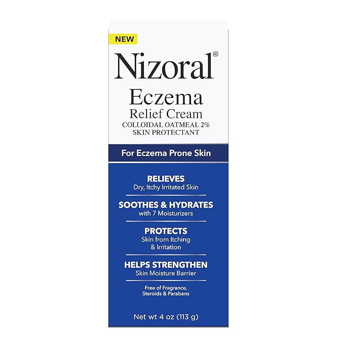 Nizoral - Eczema Relief Cream – Colloidal Oatmeal 2% – 113g