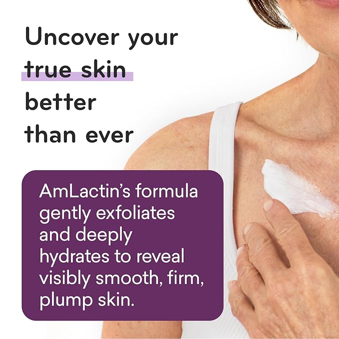 AmLactin - Crepe Firming Cream with 15% Lactic Acid AHA - 340g
