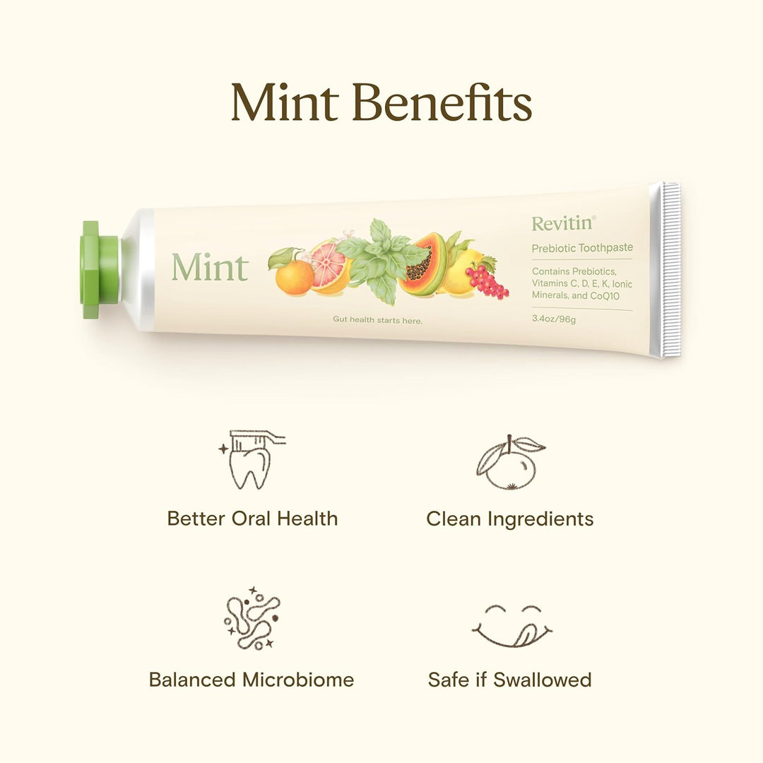 Revitin Prebiotic Mint Toothpaste
