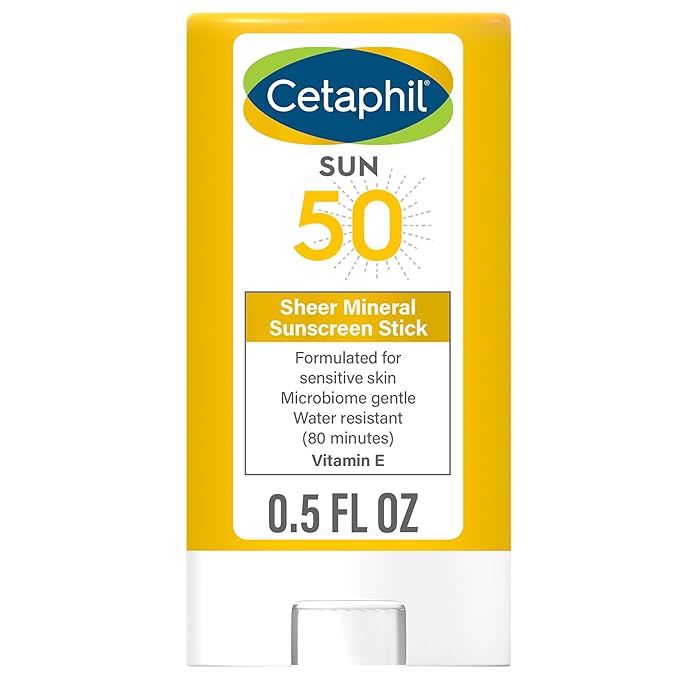 Cetaphil - Sheer Mineral Sunscreen Stick for Face & Body - SPF50