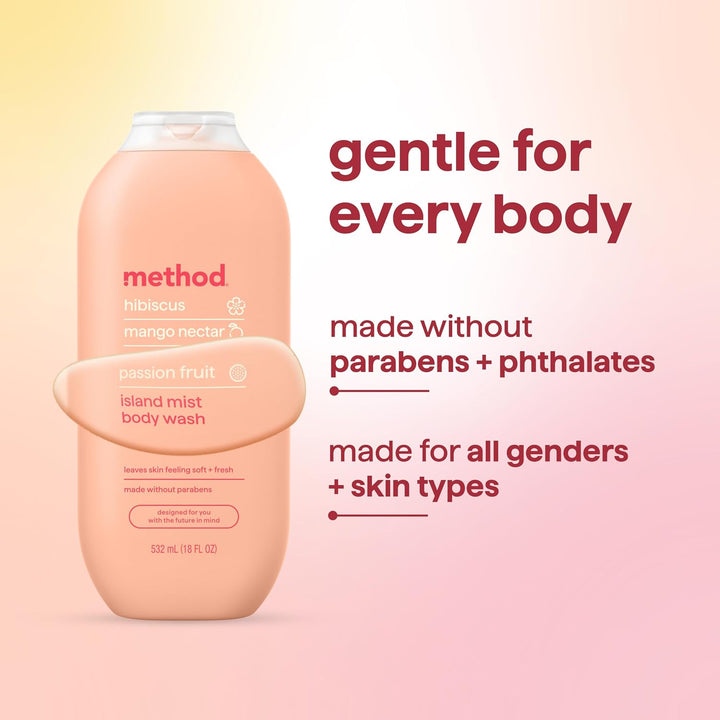 Method Simply Nourish Island Mist Moisturizing Body Wash