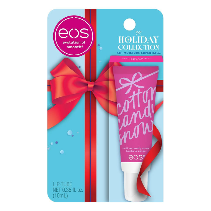 eos Cotton Candy Snow Super Balm Hydrating Lip Treatment