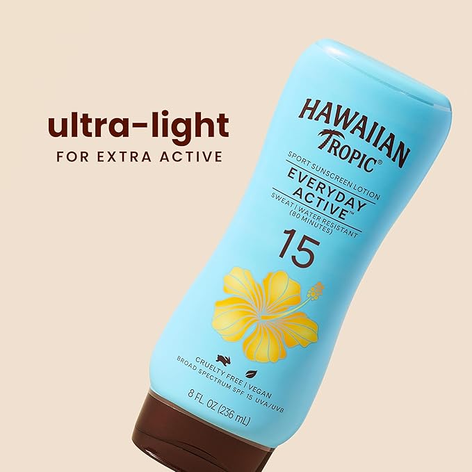 Hawaiian Tropic Everyday Active Lotion with SPF 15