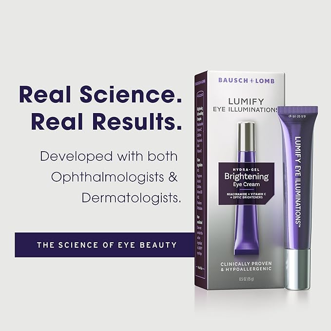 LUMIFY - Eye Illuminations Hydra-Gel Brightening Eye Cream, Gladmakend - 15g