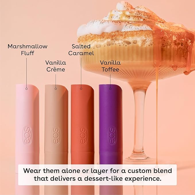 eos Flavor Lab Secret Menu Lip Balm Gift Set - 'Nilla Milkshake