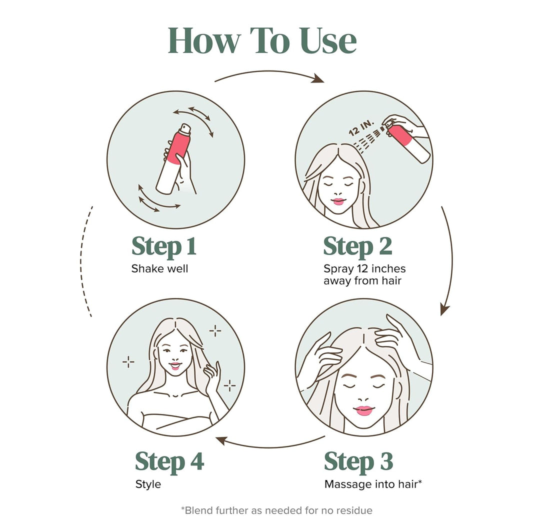 Viviscal Volumizing Dry Shampoo Refresh Hair and Absorb Oil