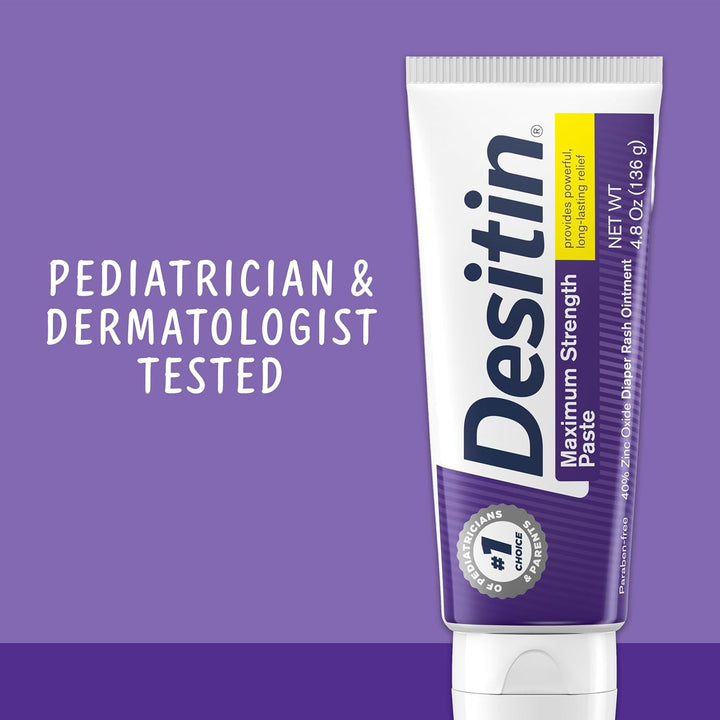 Desitin Maximum Strength Diaper Rash Paste 40% Zinc Oxide