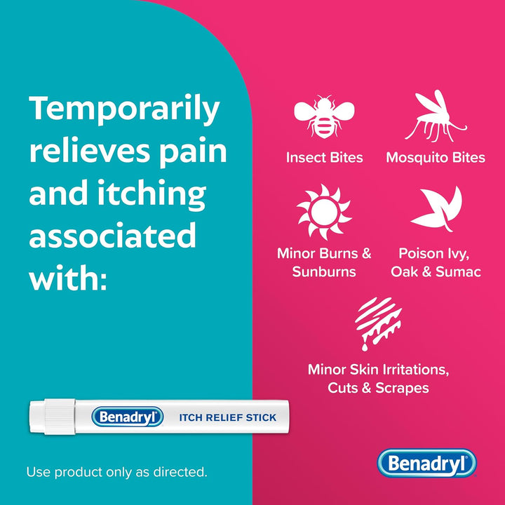 Benadryl Extra Strength Itch Relief Stick