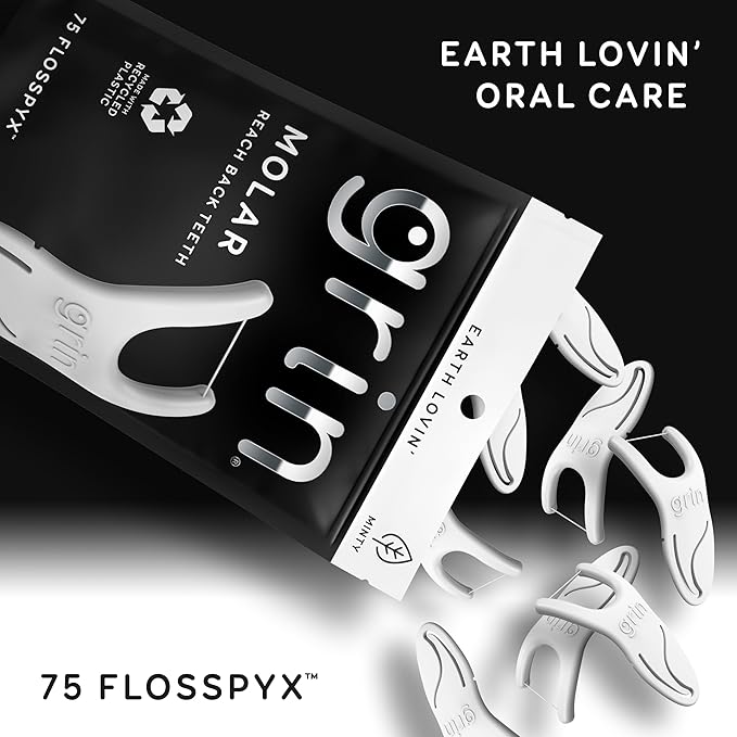 Grin Molar Flosspyx Floss Picks