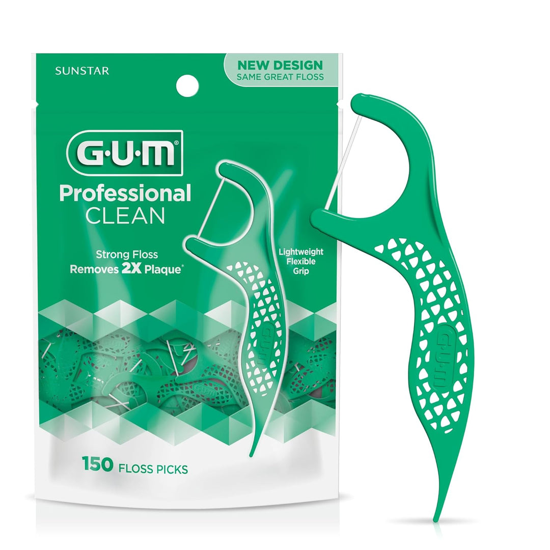 GUM Professional Clean Flosser Picks
