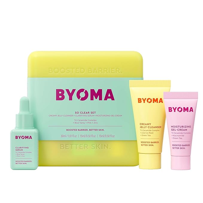 BYOMA - Barrier Repair Skincare Set for Acne Prone Skin - So Clear Set