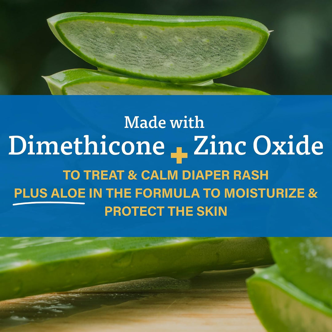 A+D Treat + Heal Diaper Rash Cream 10% Zinc Oxide