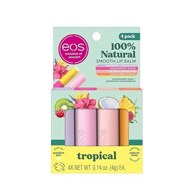 eos 100% Natural Lip Balms