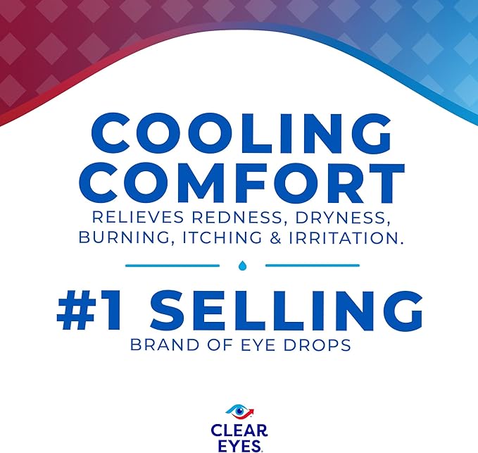 Clear Eyes Cooling Comfort Redness Relief