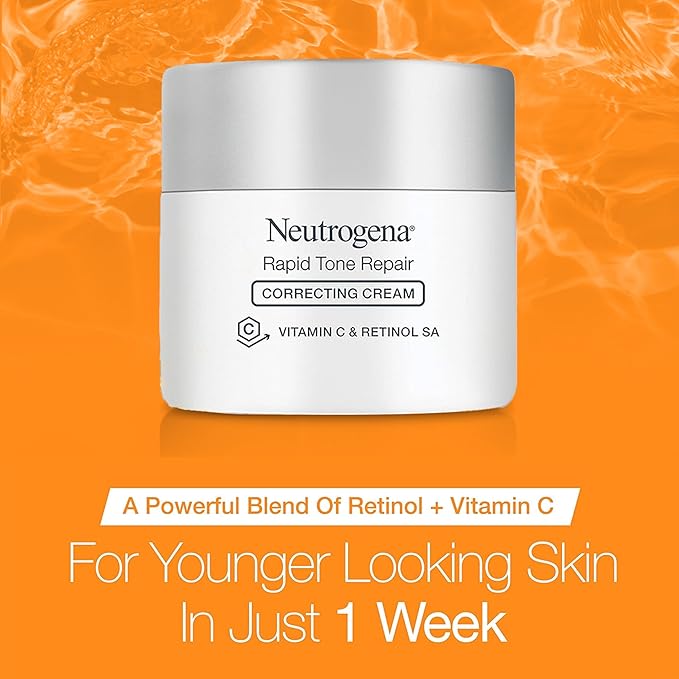 Neutrogena Rapid Tone Repair Correcting Cream + Vitamin C - 48g