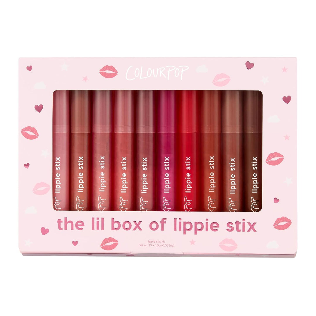 ColourPop Lippie Stix Vault 10-Piece Lipstick Set